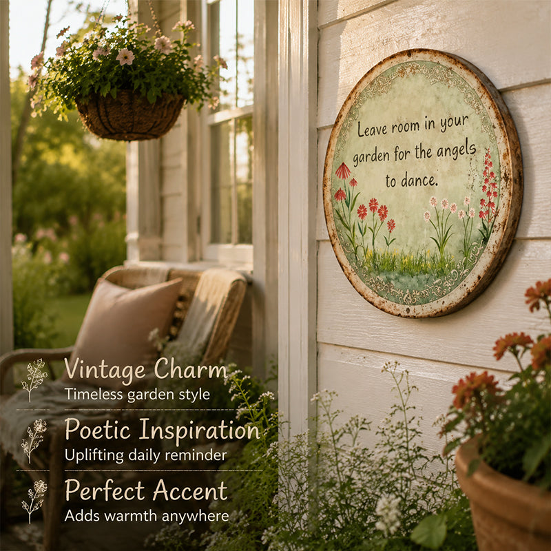 Garden Blessing Wall Sign