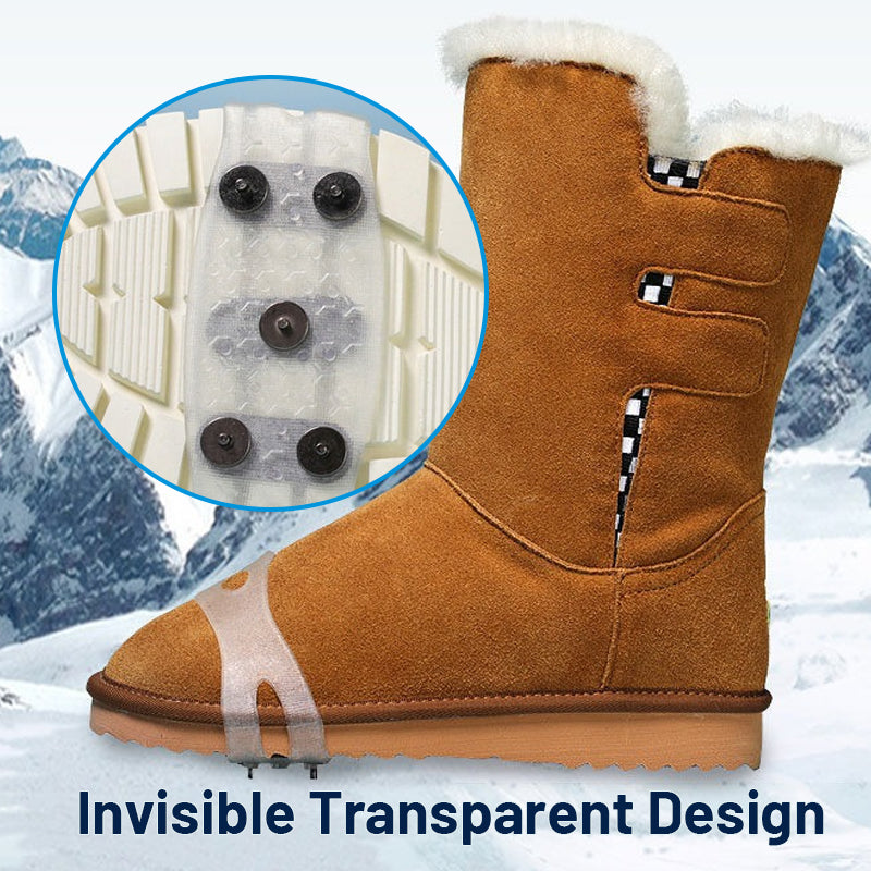 Manganese steel nail elastic shoe cover