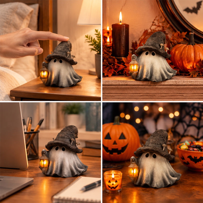 Witchy Ghost Lantern