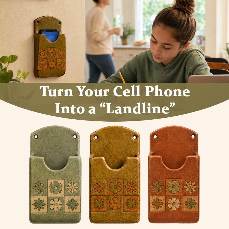 Wall-Mounted Phone Pocket