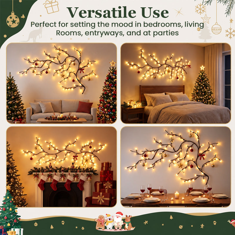 Flexible Lighted Branch Wall Decor