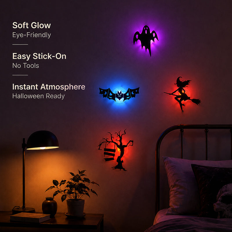 Halloween LED Glow Wall Stickers