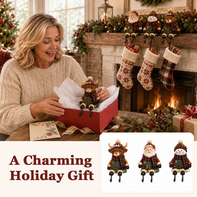 Christmas Stocking Holder Shelf Sitters