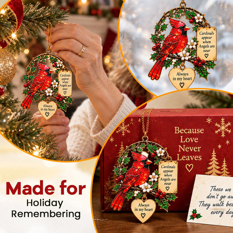 Cardinal Memorial Ornament Gift Set