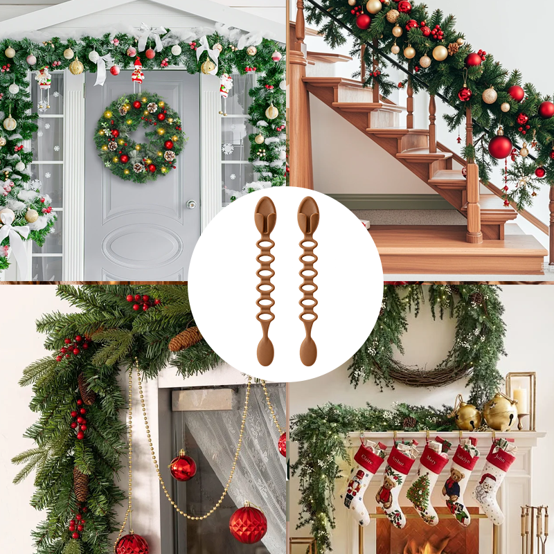 Adjustable Christmas Garland & Wreath Fasteners