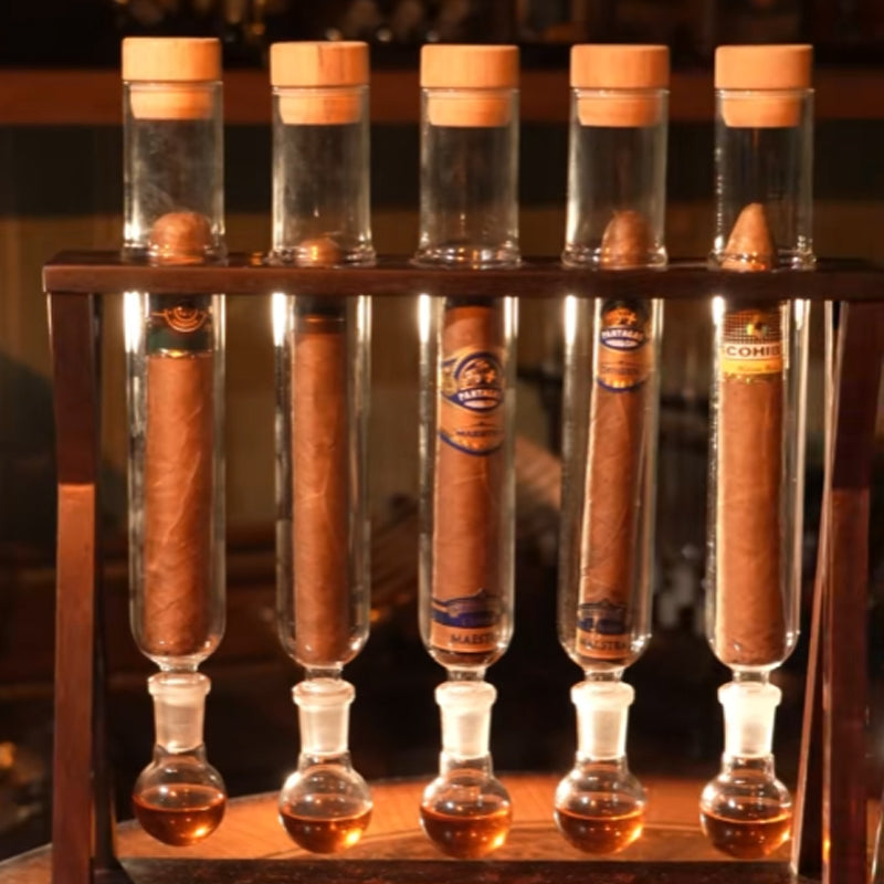 Cigar Test Tube Humidor Rack