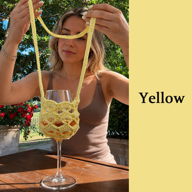 Wine Glass Carrier Necklace