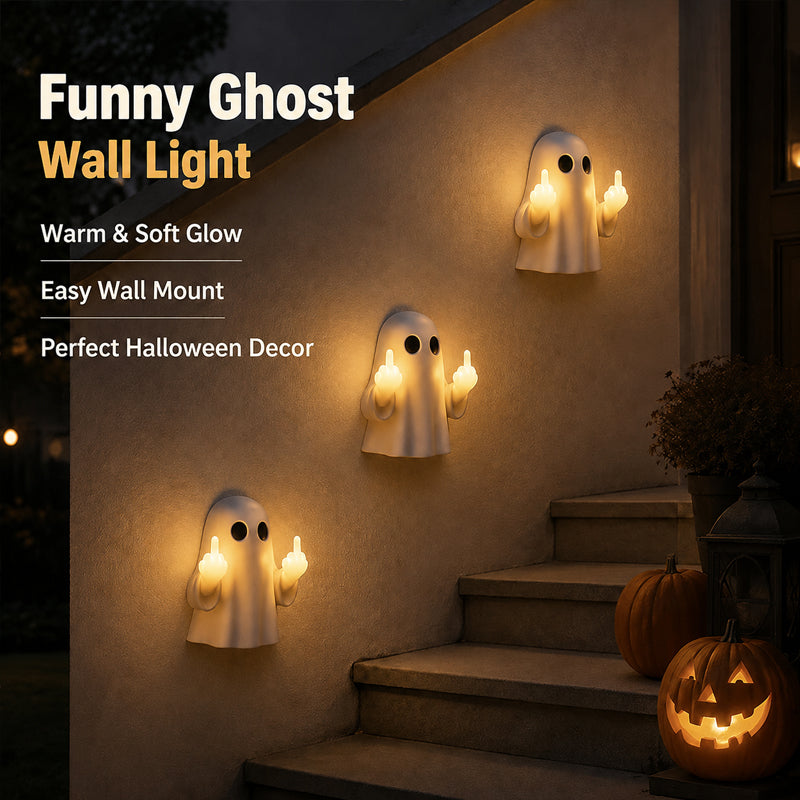 Light-Up Middle Finger Ghost