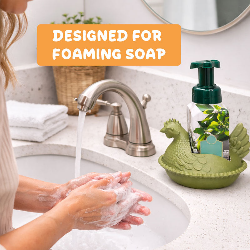 Farmhouse Chicken Soap Holder