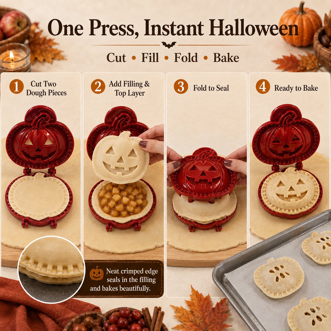 Halloween Mini Pie Maker