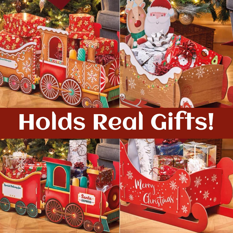 Christmas Gift Train Decoration