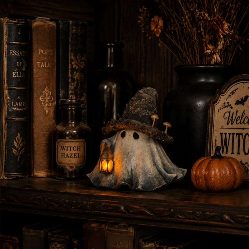Witchy Ghost Lantern