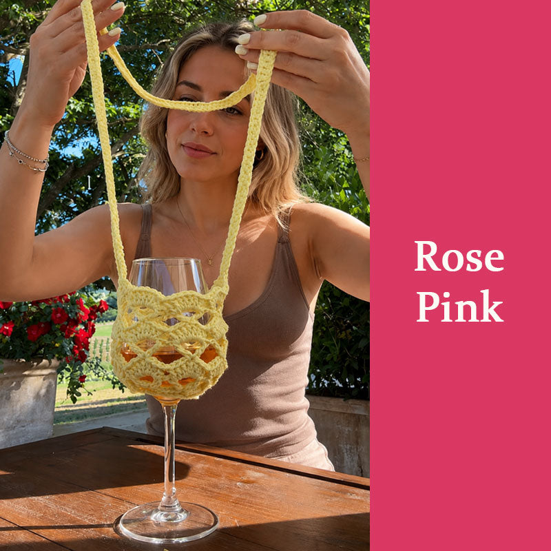 Wine Glass Carrier Necklace
