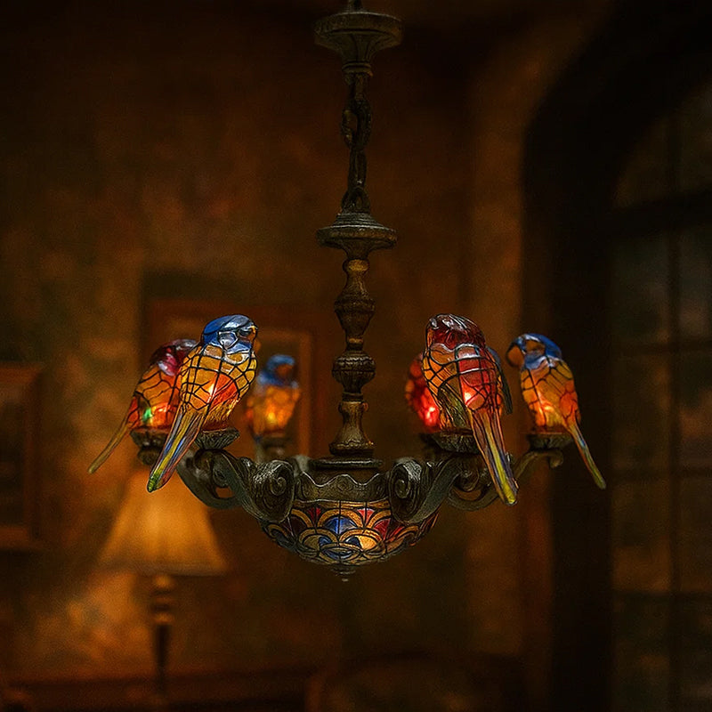 Parrot Chandelier