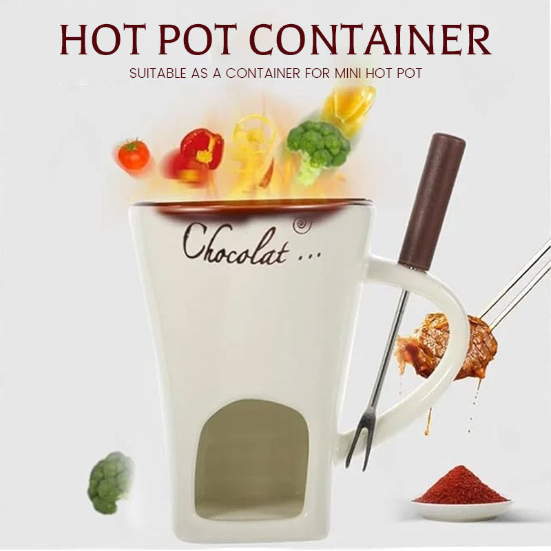 Ceramic handmade dessert cups