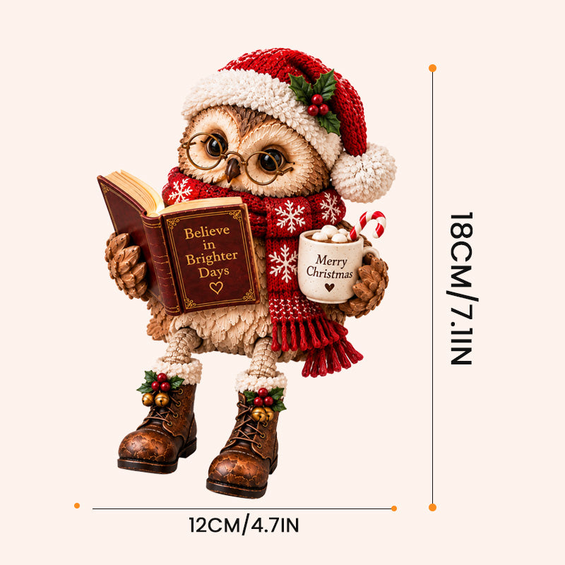 Book Lover Owl Shelf Sitter