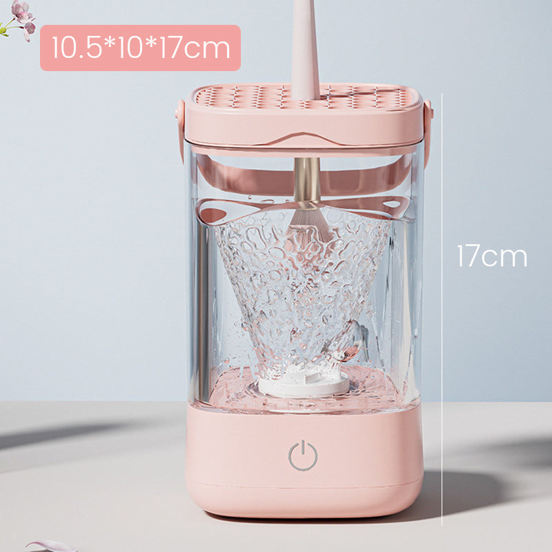 Electric makeup tool cleaner