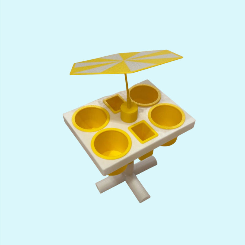 Beach Buddy Snack & Drink Table