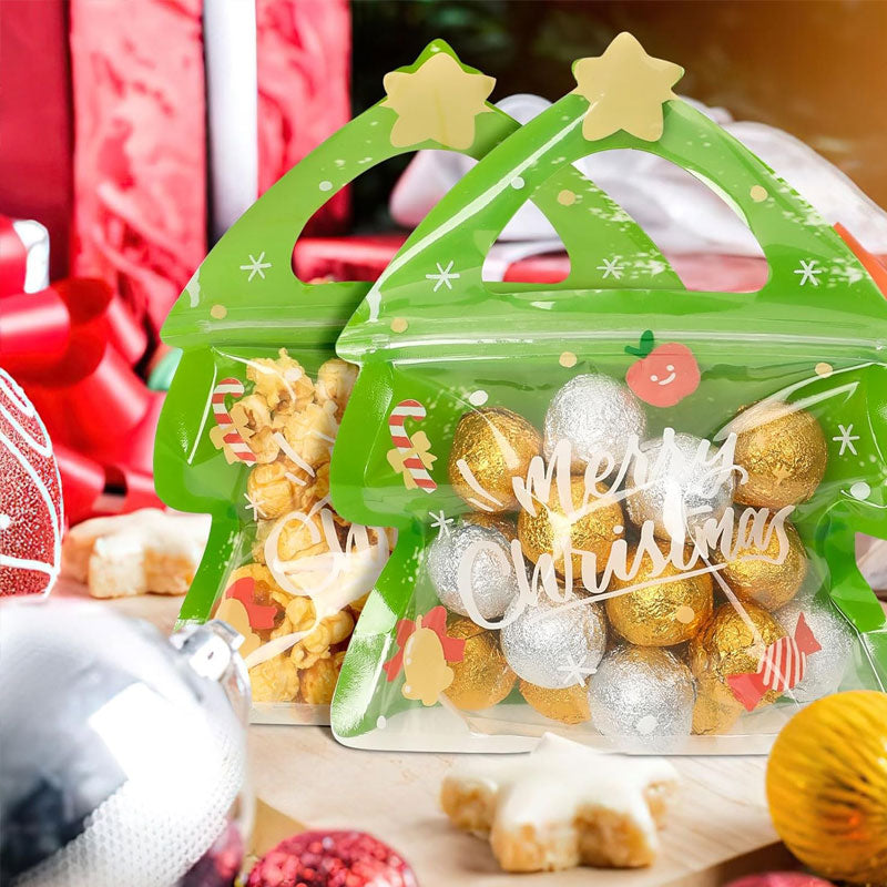 Merry Christmas Tree Gift Bags