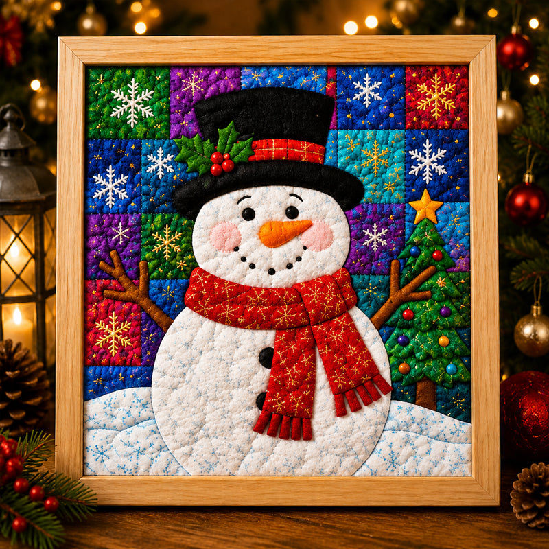 DIY Christmas Fabric Art Kit