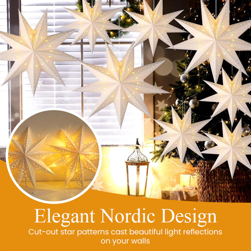 Starry Christmas Hanging Lights