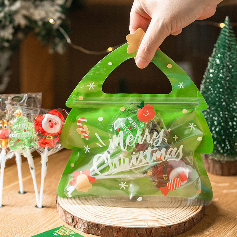 Merry Christmas Tree Gift Bags