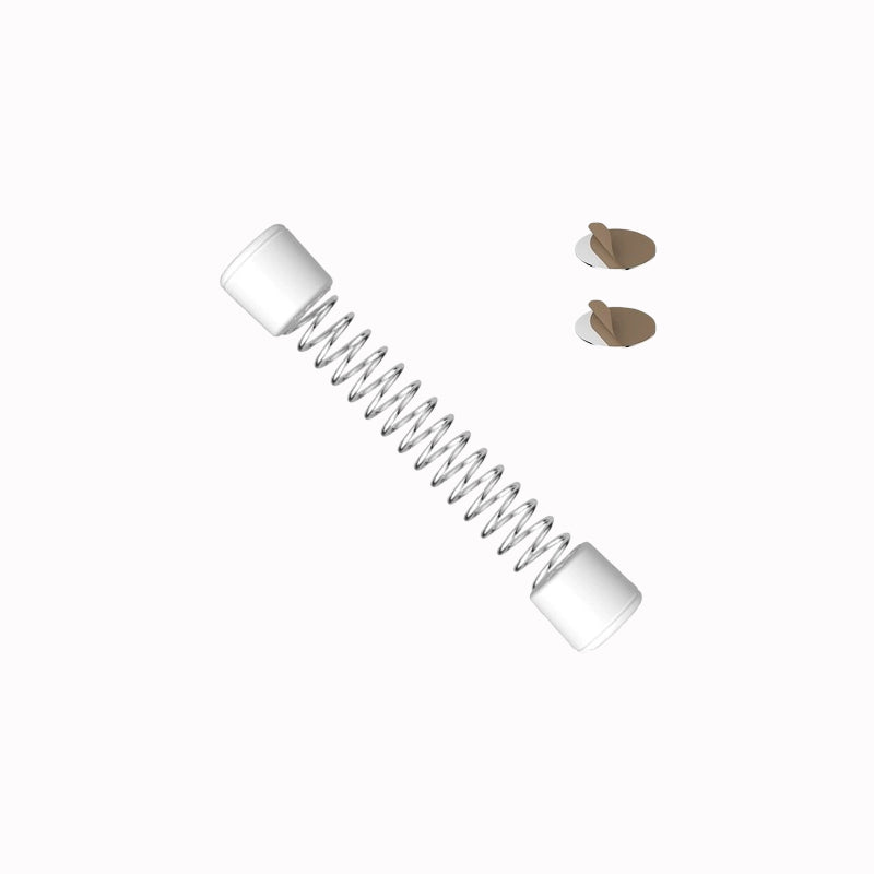 Washing machine door buckle support rod