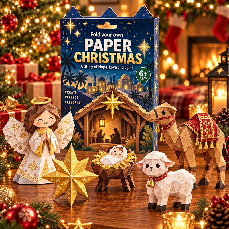 Fold Your Own Paper Christmas