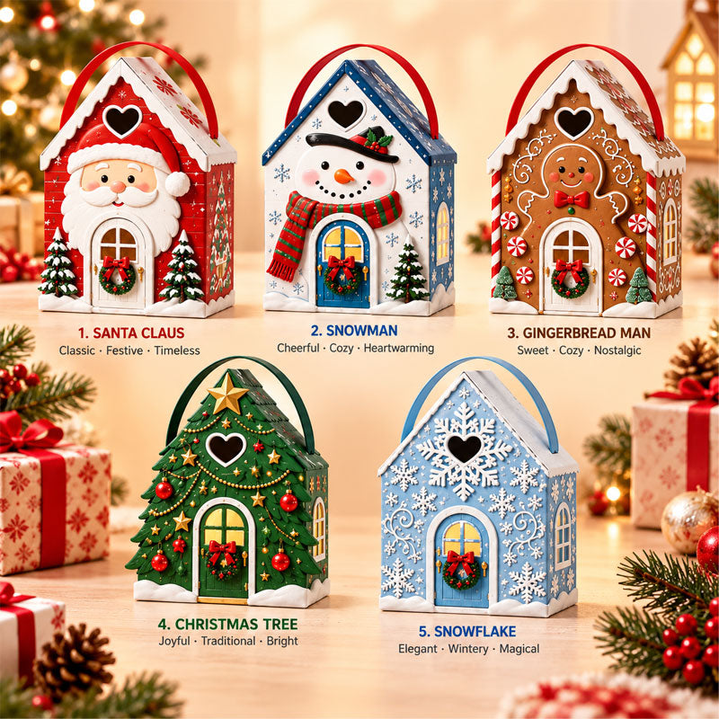 Christmas House Gift Boxes