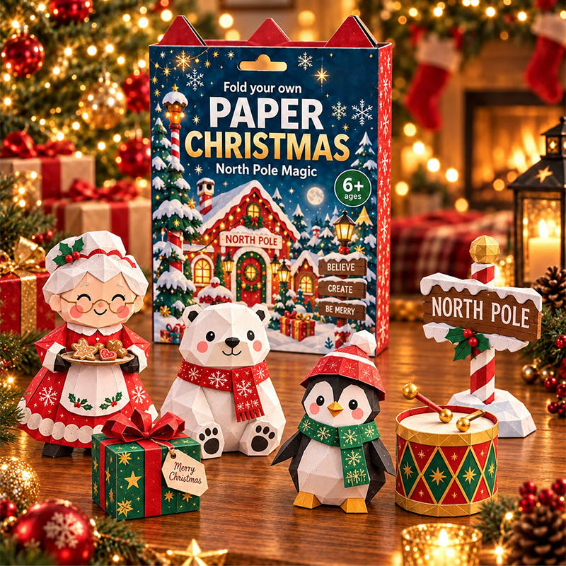 Fold Your Own Paper Christmas