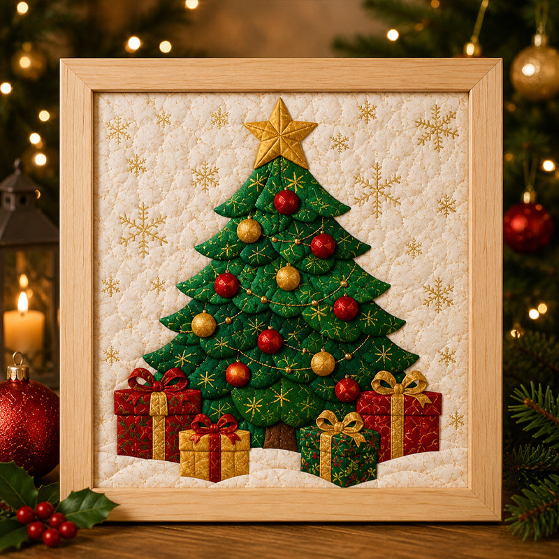 DIY Christmas Fabric Art Kit