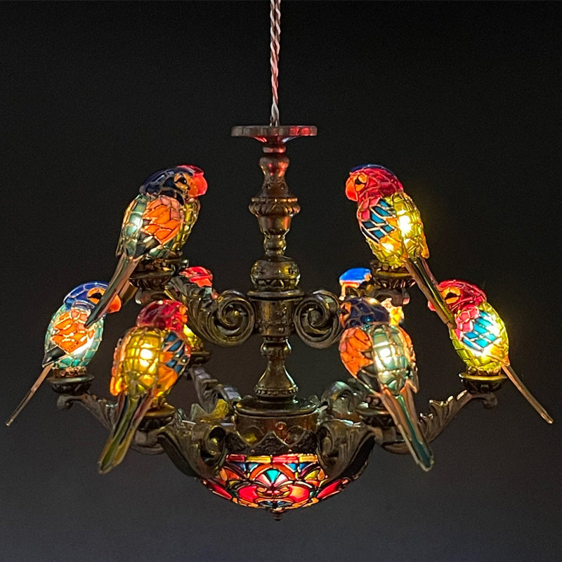 Parrot Chandelier