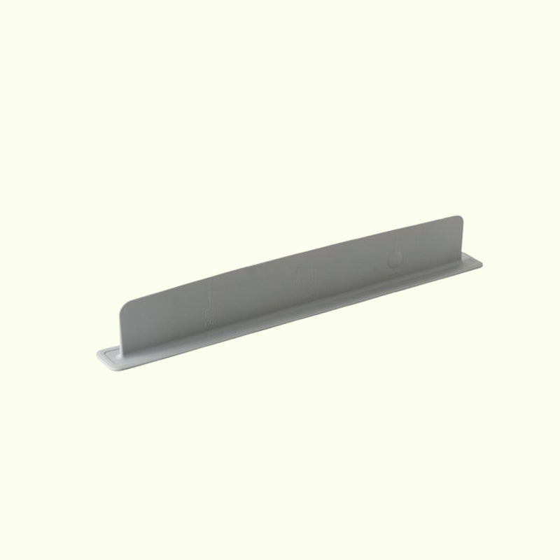 Silicone sink retaining plate